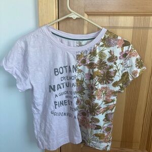 Anthropologie crop T Shirt S  EUC